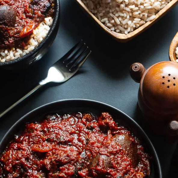 Ofada plate