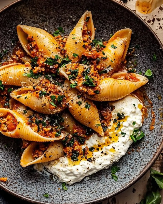 Stuffed Shelled Pasta